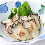 広島県産　牡蠣の醤油麹焼き