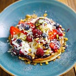 季節のデザート、ドリンク