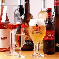 いろいろタイプのスペイン産ビ―ルを揃えております！