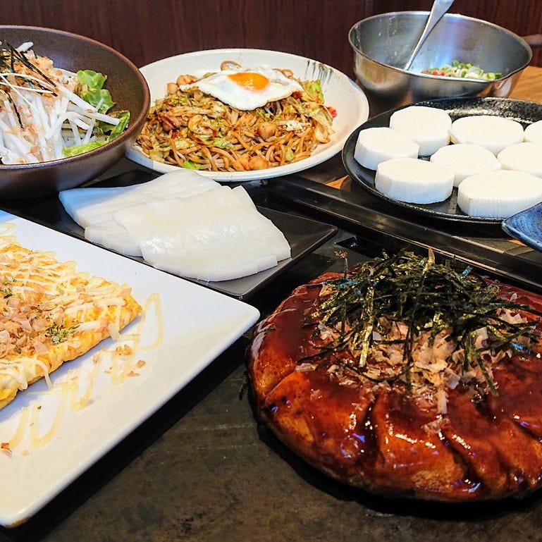 Okonomiyaki Okonomiyaki savory pancake Japanese food