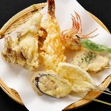 本日の串天ぷら５種盛