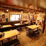 【五反田駅東口2分】＜24時間営業＞大小様々なテーブル席完備