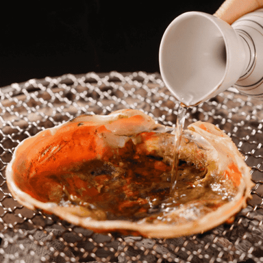 炭火焼きBBQ×食べ飲み放題 池袋キャンプ酒場 TOKOCK_カニ味噌甲羅焼