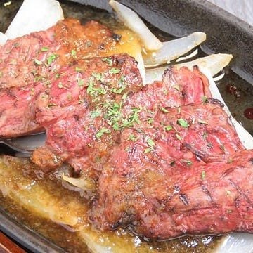 個室居酒屋 たき火 岡山駅前店_【贅沢肉宴会】厚切り牛タン&牛ハラミステーキコース♪全8品120分飲み放題付き5500円→5000円