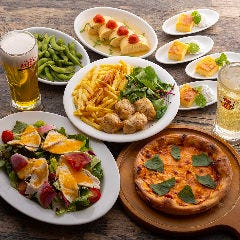 人気の料理宴会コース2,980円　飲み放題付（2時間制）