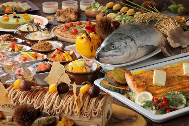 成田ビューホテル カフェレストラン パティオ 成田 佐原 バイキング ビュッフェ ぐるなび