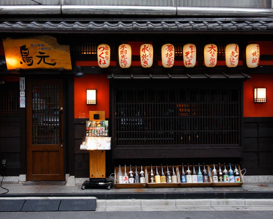 鳥元 中目黒店の外観