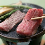 【選黒毛和牛】石焼ステーキ