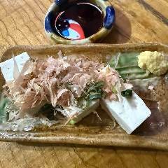 島豆腐のやっこ