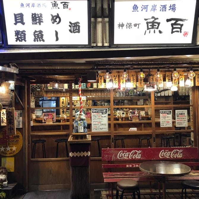 魚百 神保町 居酒屋 ぐるなび