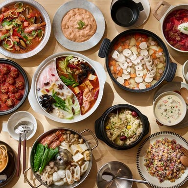 シェラトン・グランデ・トーキョーベイ・ホテル グランカフェ_【1月6日~2月28日世界の鍋フェア平日ランチ】火鍋やボルシチなど世界の鍋料理が食べ放題※平日時間無制限