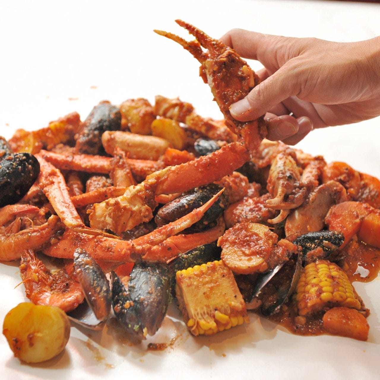 美品★Bing & Grondahl 社「Crab & Fish 」 DANCING CRAB 大阪 【ダンシング クラブ】 メニュー：コースメニュー