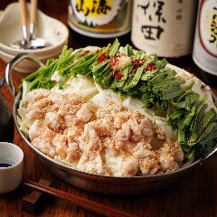 和牛とんこつもつなべ