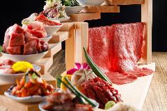 インスタ映え抜群の和牛カーテンロース付き宴会コース4000円!
