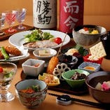 日本酒に合う洗練された和食。