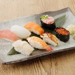 いろはの握り8貫盛り