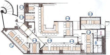 日本酒 和食居酒屋 ぶらり家 豊洲店 店内のお席配置図はこちら ご宴会は30名様まで対応可能です ぐるなび