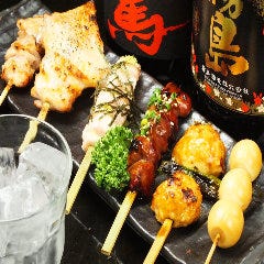 串焼き六本盛り合わせ