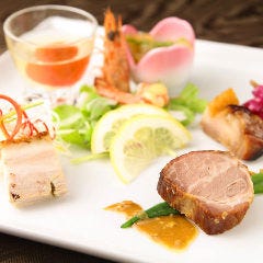 燦宮特製前菜盛り合わせ