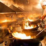 日本の素材と味覚にあわせた広東料理