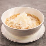 細切り葱のスープそば