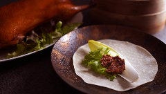 【 -KORIN- 香琳/フリードリンク付き】つばめの巣、桜鯛や大蛤、北京ダック、黒毛和牛など厳選素材の全8品