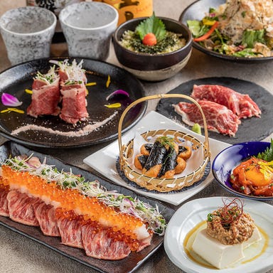 【個室完備】極上肉と旨い海鮮 はなれ －HANARE－ 梅田店  コースの画像