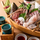 「お刺身の盛り合わせ」は長崎直送の新鮮な魚介を日替わりでご提供！