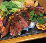 和歌山県産の獲れたて猪肉のステーキが登場