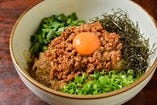 自家製辛シビミンチ！麺は特注！台湾まぜそば　780円