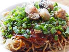 牡蠣のお好み焼き