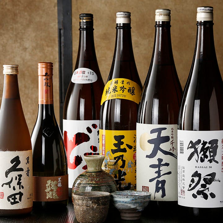 日本酒・焼酎・ワイン・カクテル他約150種のドリンクメニュー