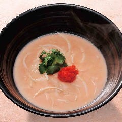 明太子クリームのおうどん