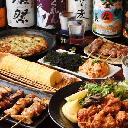 やきとり鷹正_焼き鳥や鍋も♪飲み放題付3,500円~