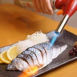 釧路産 〆鯖1本炙り焼き