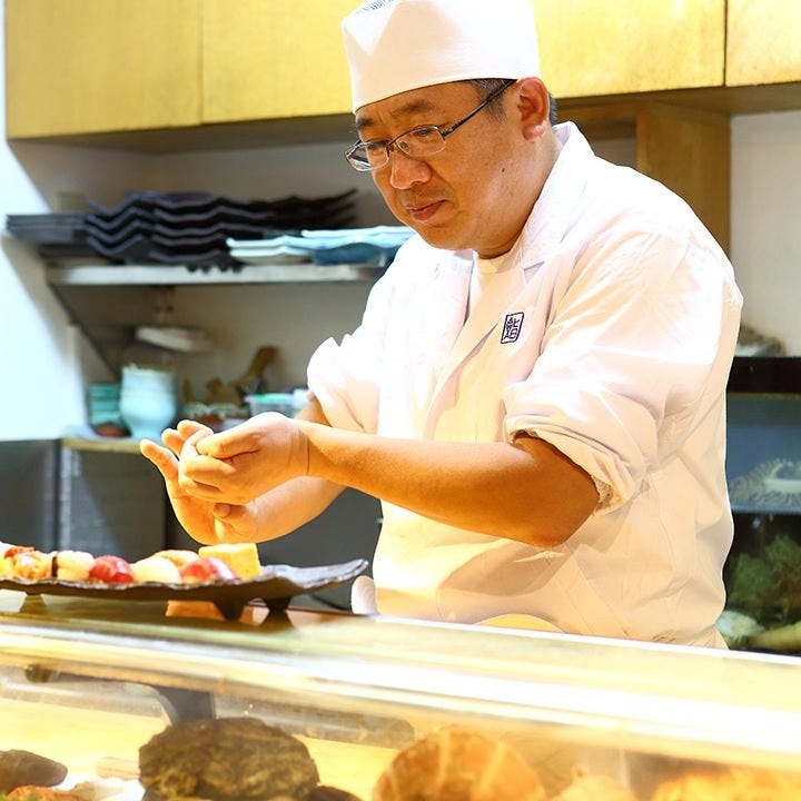 江戸前寿司と酢飯