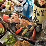 最もお手頃なコースでも料理は8品以上！料理のみコースを頼んで店主厳選の日本酒を心ゆくまで愉しむのもおすすめです。