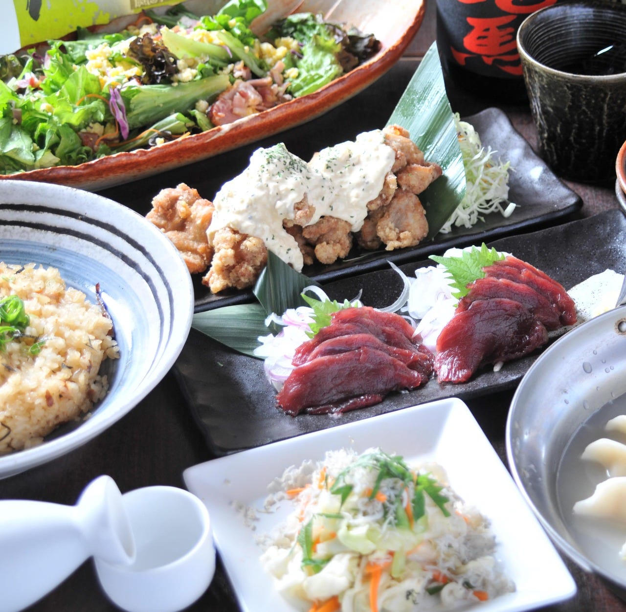 3h飲み放題付 昼飲みにおすすめ サク飲みコース2300円 税抜 の詳細 がぶ呑み居酒屋 薩摩八郎 新宿店 新宿 居酒屋 ぐるなび