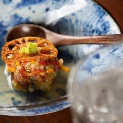 厳選素材で織り成す趣向を凝らした逸品に美酒を合わせて