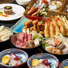 開放的な空間で楽しむ和やかな宴