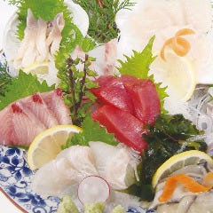 北海道の旬魚のお造り