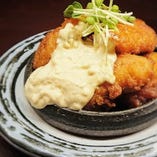錦爽鶏の鶏南蛮　タルタルソース