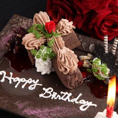 †アニバーサリープラン† 誕生日・記念日にご利用ください