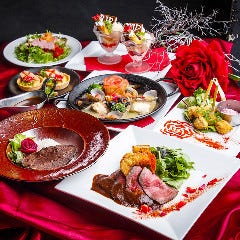 女子会にはコースがおすすめ 飲み放題付きプランもございます