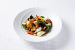 酢豚（　甘酢/黒酢　）