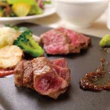 【神戸牛食べ比べコース】神戸牛赤身と別格希少部位の贅沢な食べ比べ♪ 全7品