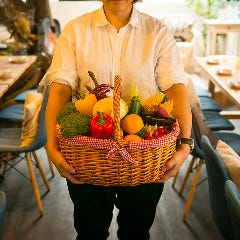 当店料理には地元神戸の新鮮野菜がたっぷり♪季節の美味をどうぞ