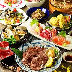 東北名物と季節の食材をコースメニューにアレンジ致しました。