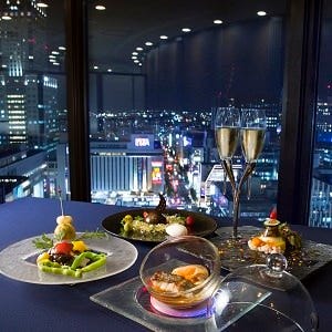 スカイレストラン ロンド センチュリーロイヤルホテル23f 札幌駅 フレンチ フランス料理 ぐるなび