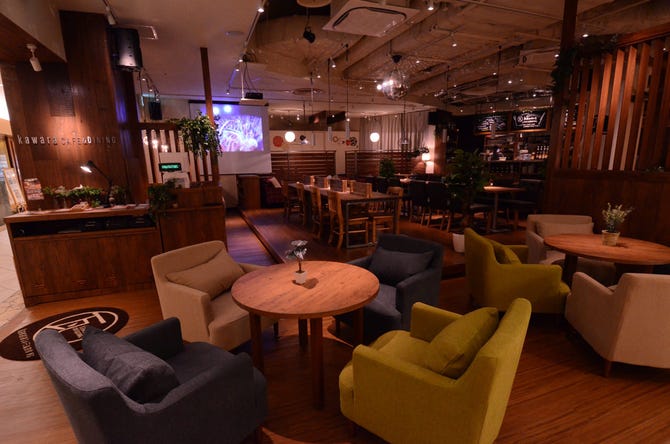 Kawara Cafe Dining 横須賀モアーズ店 横須賀 追浜 ダイニングバー ぐるなび